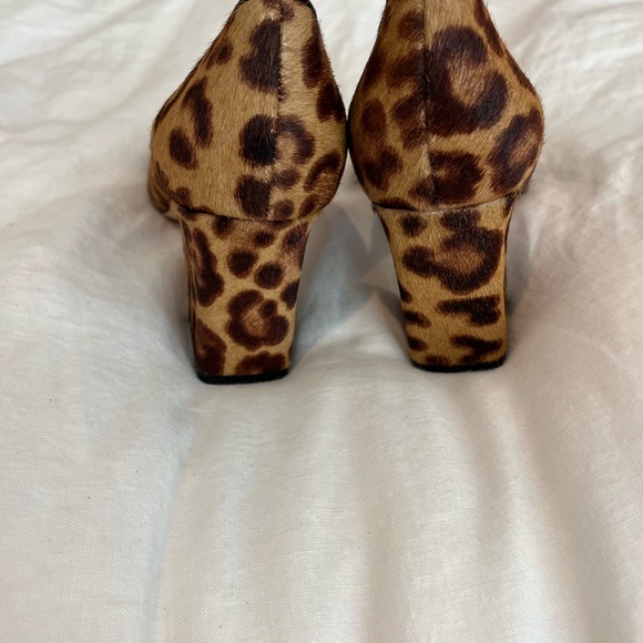 Mark Fisher Zala Pump, Leopard Print, size 8.5. - Picture 3 of 4